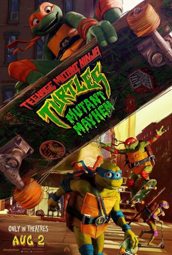 فيلم Teenage Mutant Ninja Turtles: Mutant Mayhem 2023 مترجم اون لاين